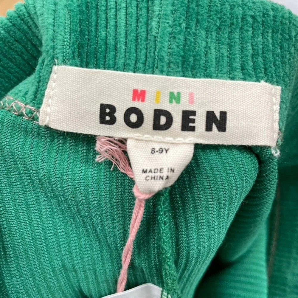 Mini Boden Corduroy Leggings Lot Red Green Girls 8-9y‎ Holiday Play School New